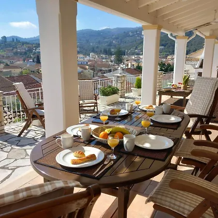 Solaris Methea- Luxury Central Villa By The Castle Kassiopi Esterno foto